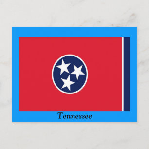 Flag of Tennessee Postcard