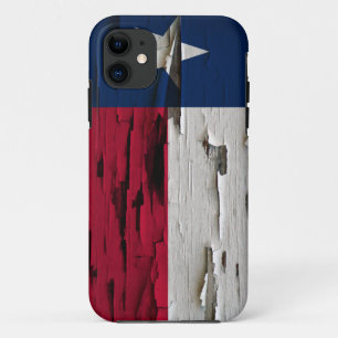Flag of Texas Paint Peel Case-Mate iPhone Case
