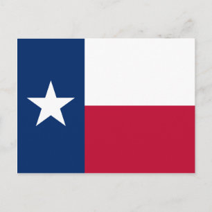 Flag of Texas Postcard
