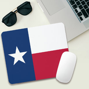 Flag of Texas, The Lone Star State Mouse Pad