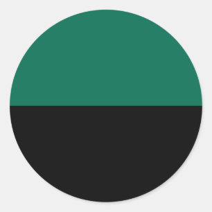 Flag of Texel Classic Round Sticker