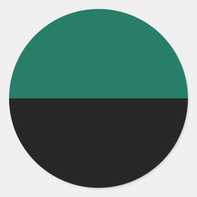 Flag of Texel Classic Round Sticker (Front)