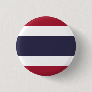 Flag of Thailand 3 Cm Round Badge