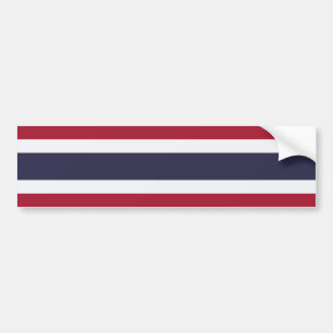 Flag of Thailand Bumper Sticker