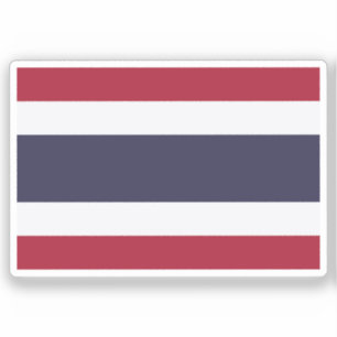 Flag of Thailand custom-cut