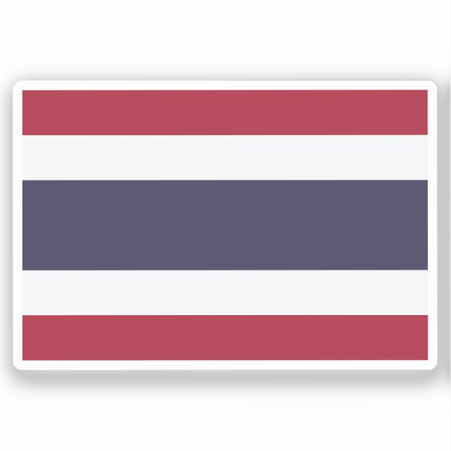 Flag of Thailand custom-cut  (Front)