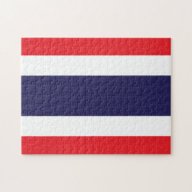 Flag of Thailand Jigsaw Puzzle (Horizontal)