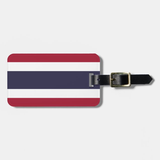 Flag of Thailand Luggage Tag (Front Horizontal)