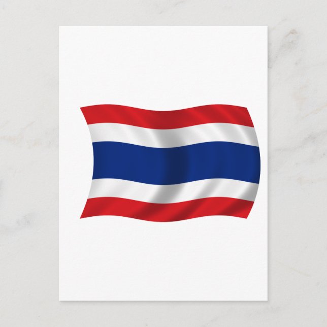 Flag of Thailand Postcard (Front)