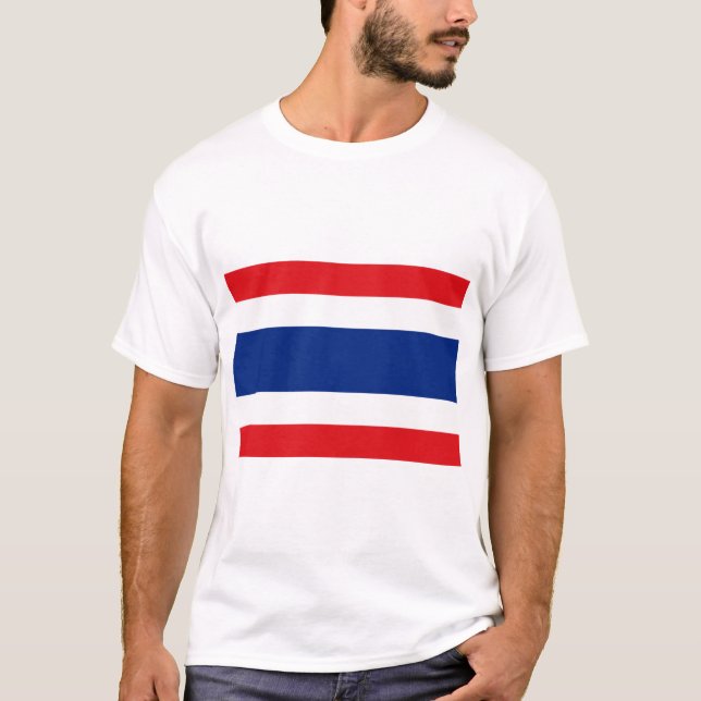Flag of thailand T-Shirt (Front)