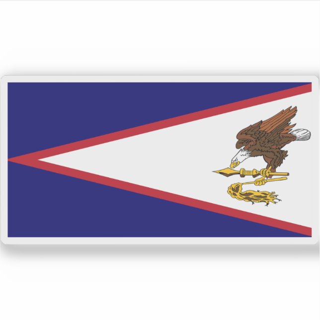 Flag of the American Samoa territory, USA (Front)