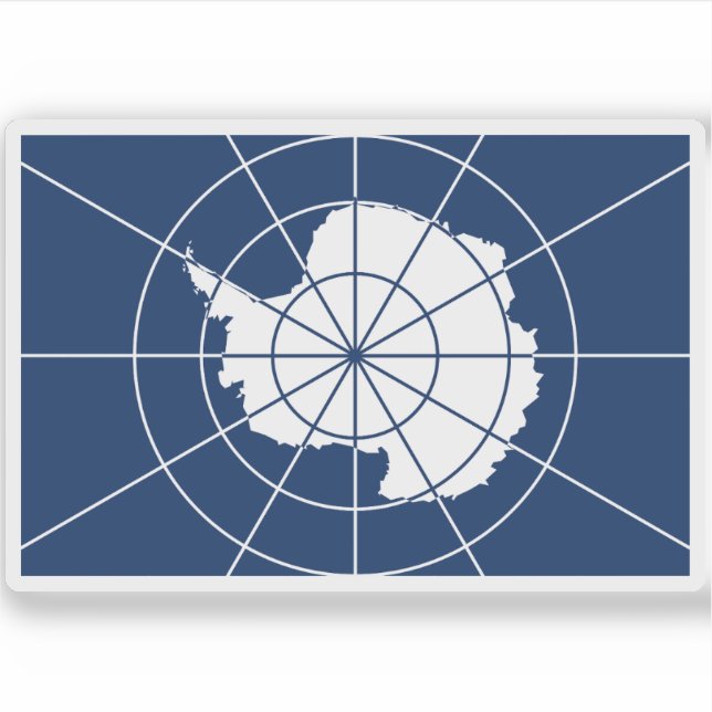 Flag of the Antarctic Treaty  (Front)