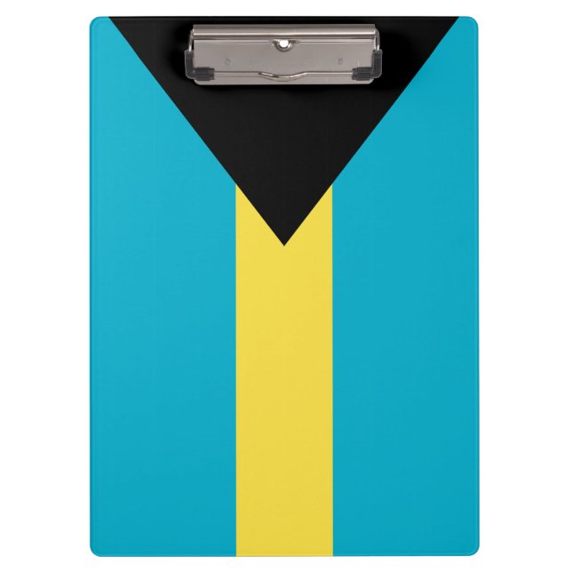 Flag Of The Bahamas Clipboard (Front)