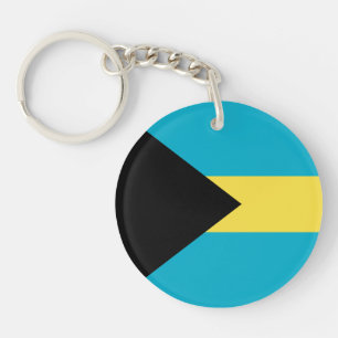 Flag Of The Bahamas Key Ring