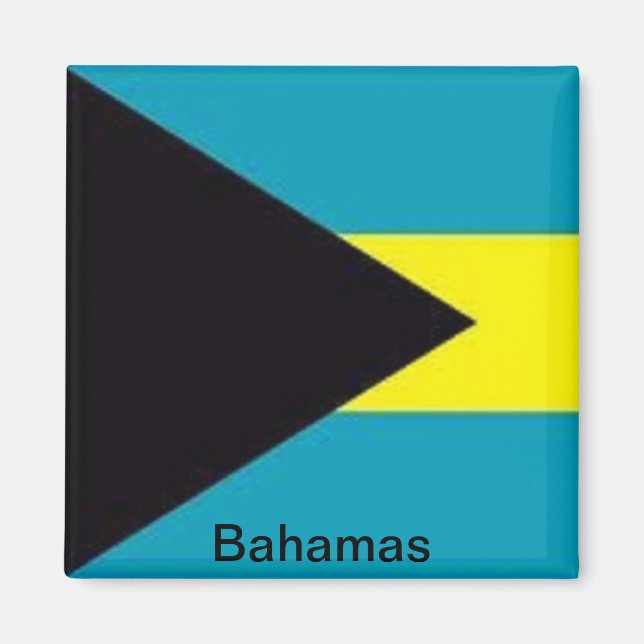 Flag of the Bahamas Magnet (Front)