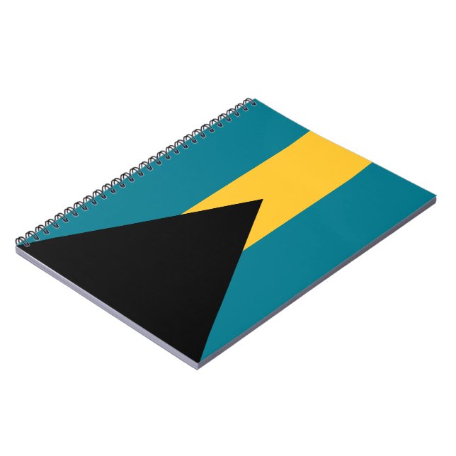 Flag of the Bahamas Notebook (Left Side)