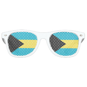 Flag of The Bahamas Retro Sunglasses