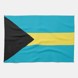 Flag Of The Bahamas Tea Towel