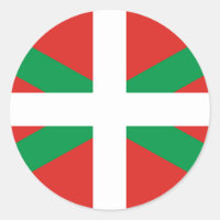 Flag of the Basque Country  Sticker