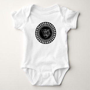 Flag of the Blackfeet Nation Baby Bodysuit