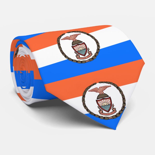 Flag of the Bronx (Borough in New York City) Tie (Rolled)