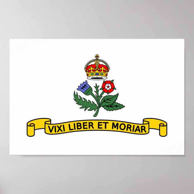 Flag of the city of Annapolis  Poster (Front)