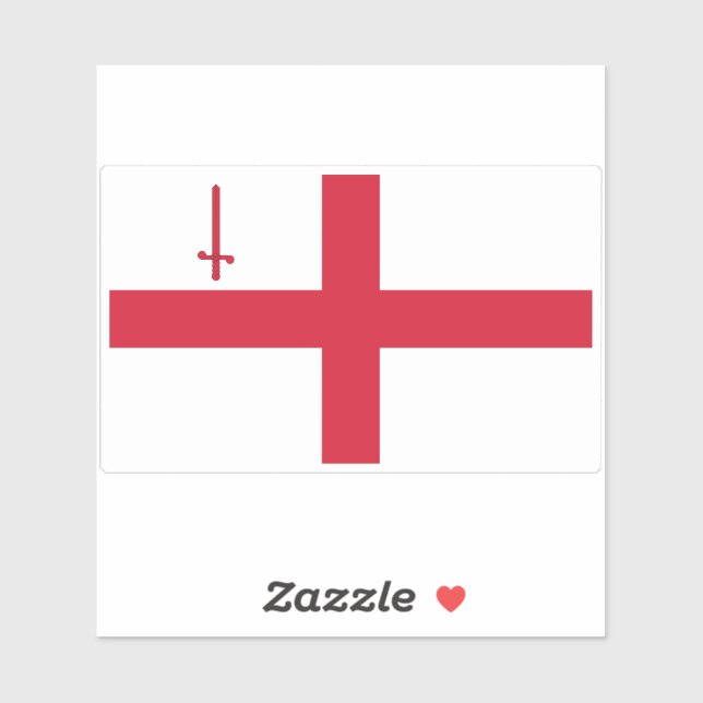 Flag of the city of London (Sheet)