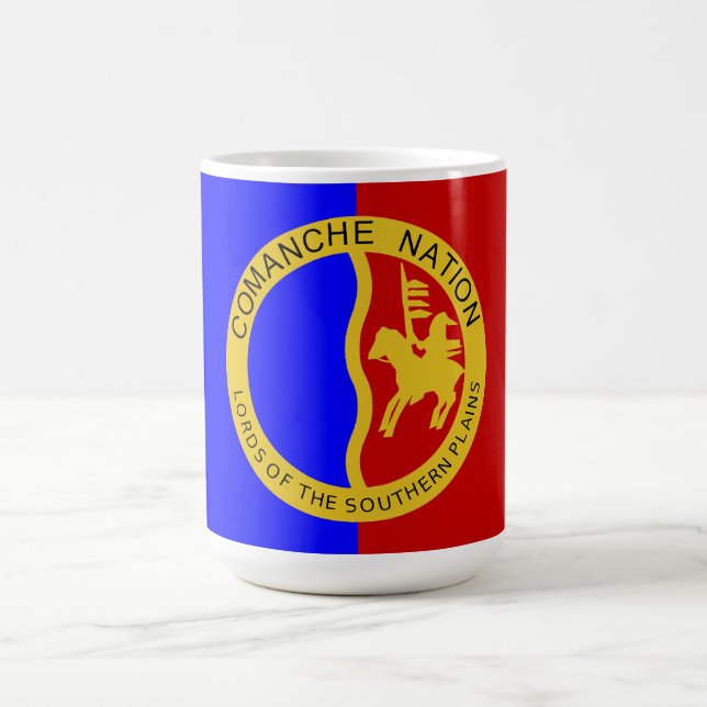 Flag of the Comanche Nation Coffee Mug (Center)