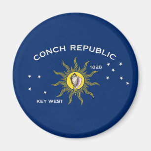Flag of the Conch Republic, Flag of Key West Magnet