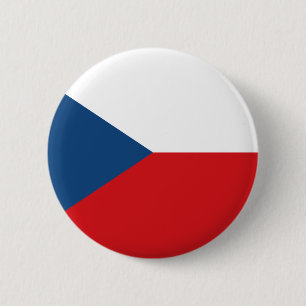Flag of the Czech Republic Button