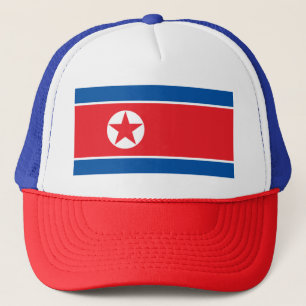 Flag of the Democratic People's Republic of Korea Trucker Hat