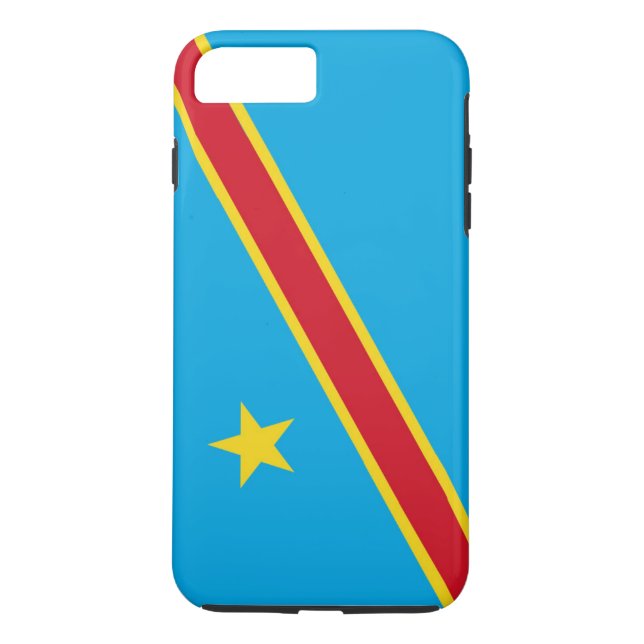 Flag of the Democratic Republic of the Congo Case-Mate iPhone Case (Back)