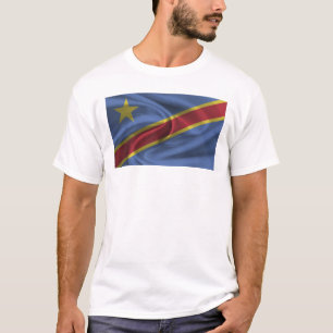 Flag Of The Democratic Republic of the Congo T-Shirt