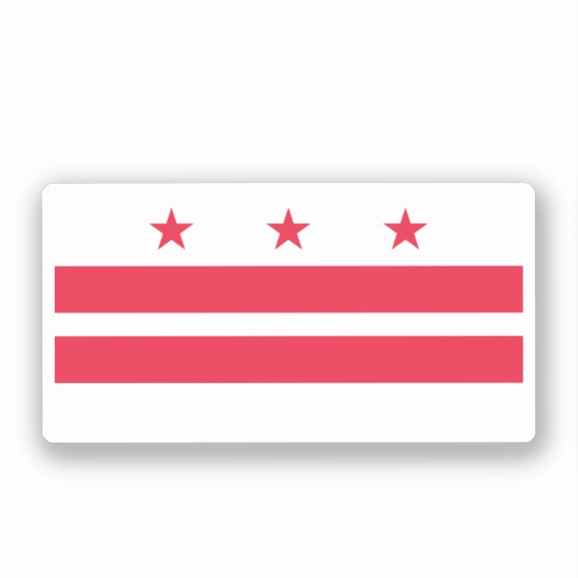 Flag of the District of Columbia (USA) (Front)