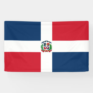 Flag of the Dominican Republic Banner