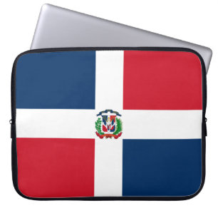 Flag of the Dominican Republic Laptop Sleeve