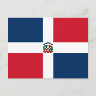 Flag of the Dominican Republic Postcard