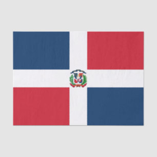 Flag of the Dominican Republic Tissue Paper