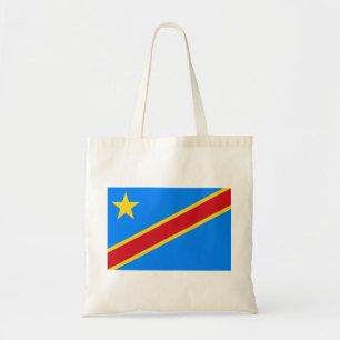Flag of the DRC (Democratic Republic of the Congo) Tote Bag