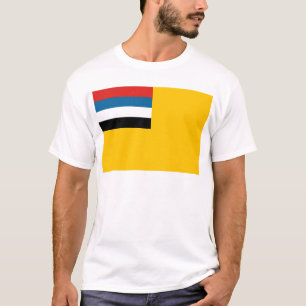 Flag of the Empire of Manchukuo 滿洲國; 满洲国; 滿洲国 T-Shirt