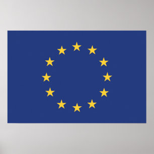 Flag of the European Union Poster