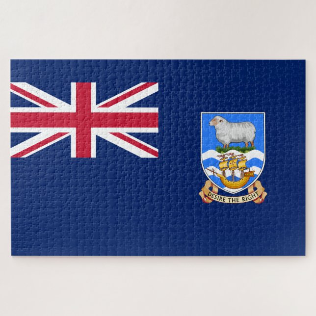 Flag of the Falkland Islands Jigsaw Puzzle (Horizontal)