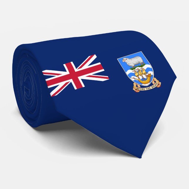 Flag of the Falkland Islands Tie (Rolled)