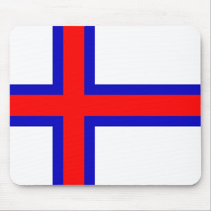 Flag of the Faroe Islands Mouse Pad