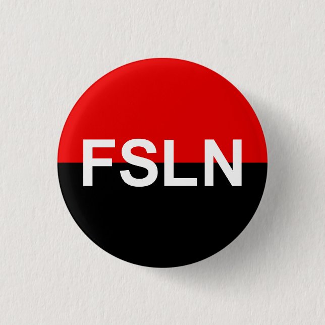 Flag of the FSLN Pin Button (Front)