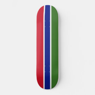 Flag of The Gambia Skateboard