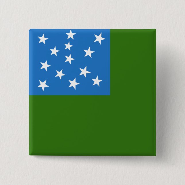 Flag of the Green Mountain Boys Button (Front)