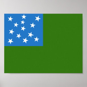 Flag of the Green Mountain Boys Poster