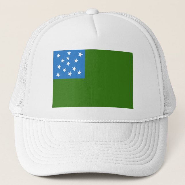 Flag of the Green Mountain Boys Trucker Hat (Front)