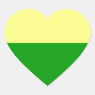 Flag of The Hague Heart Sticker